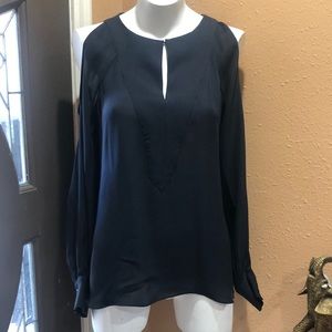 Elie tahari cold shoulder nwt blouse